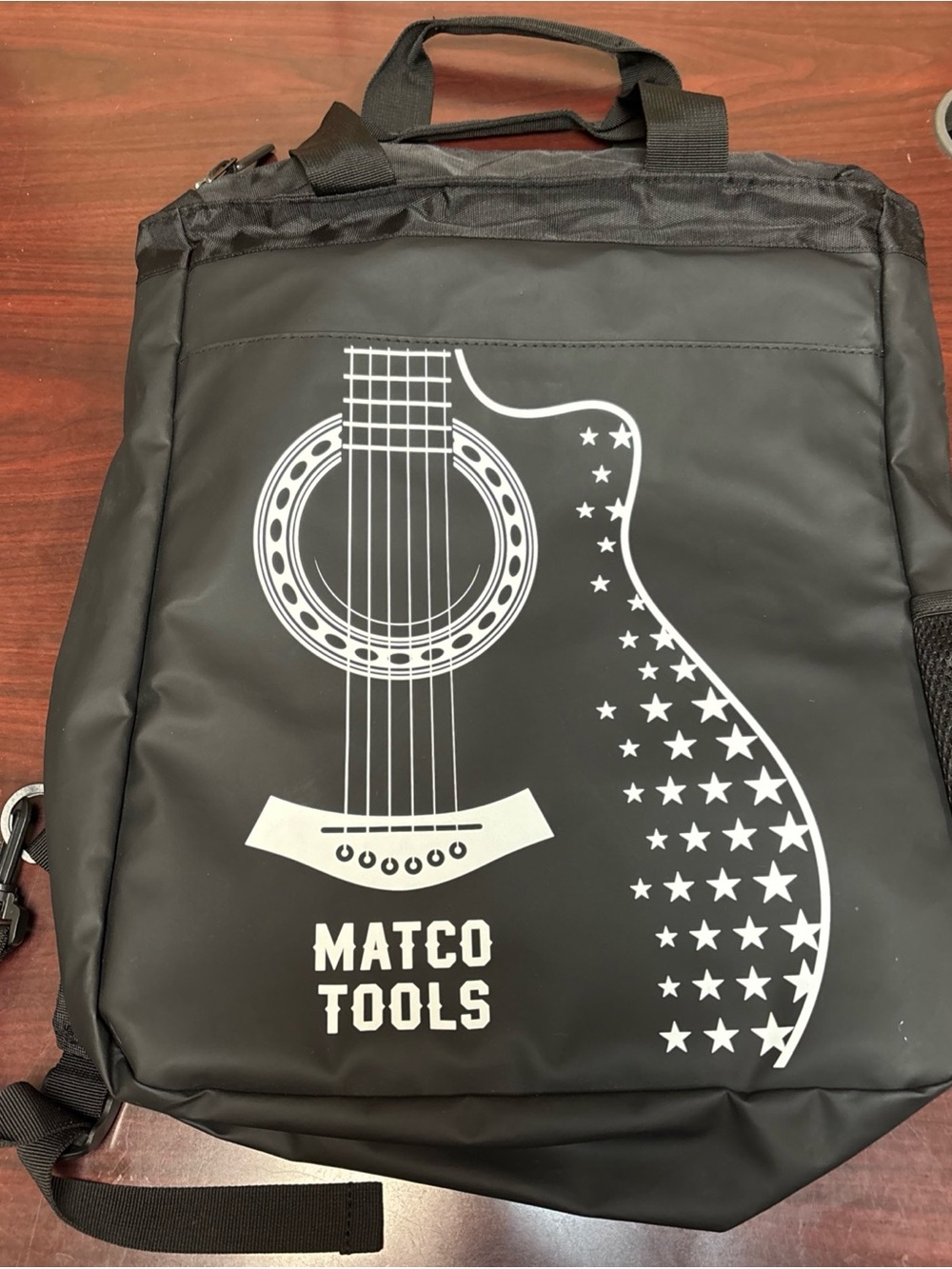 Matco Tools Guitar Black Backpack Gear Bag Work Sturdy NEW